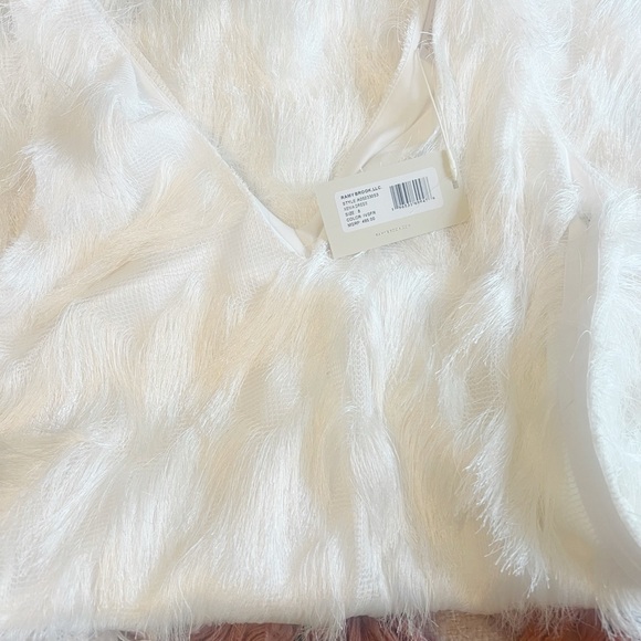 NWT Sz 8 & 12 Ramy Brook Xenia Fringe Dress - Picture 6 of 6